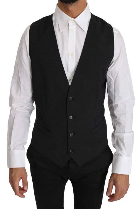 vestito dolce gabbana uomo|Men's Dolce & Gabbana Vests – Waistcoats .